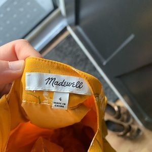 Adorable floral button down dress - Madewell